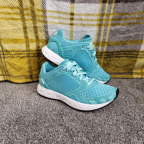 DHB Victory Running Trainers Womens Size 5 UK Blue - Picture 2 of 11